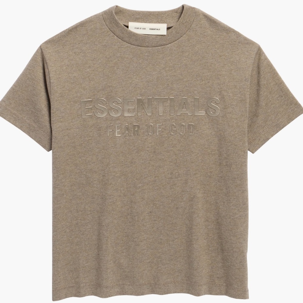 Fear of God Essentials Short Sleeve Tee Size 4-5Y NWT